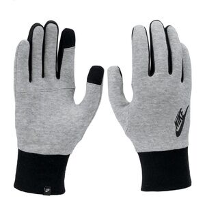 NWT Nike Mens Club Fleece Gloves - Dark Heather Gray/black